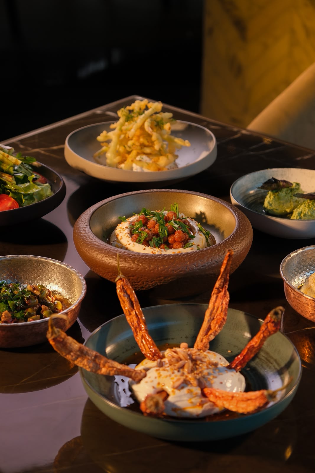 Galya Kebap'tan sıcak ve soğuk meze seçkisi